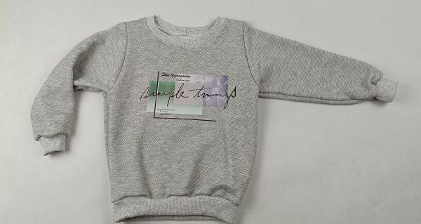 Bluza "Simplet Things" szara