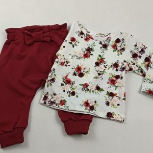 Komplet Drobne Różycki Bordo - obrazek 5